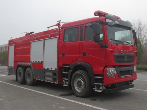 10噸干粉泡沫聯(lián)用消防車(chē)
