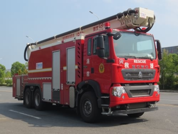 32米舉高噴射消防車