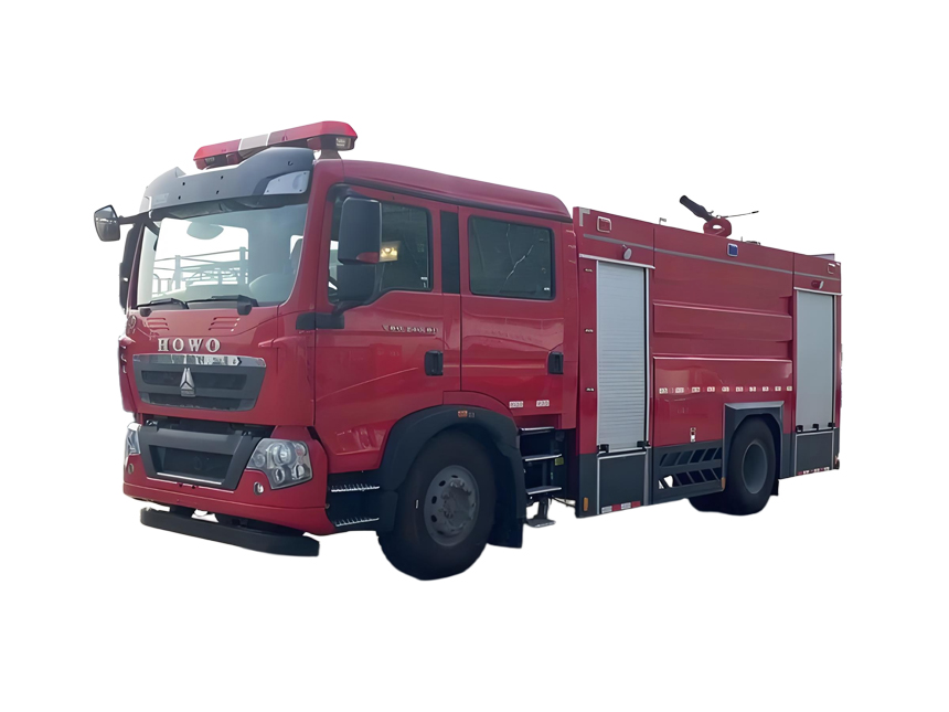 豪沃8噸泡沫消防車